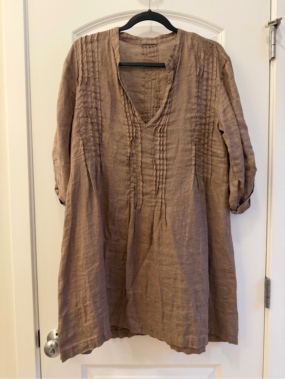 CP Shades 100% Linen Tunic / Dress Size S